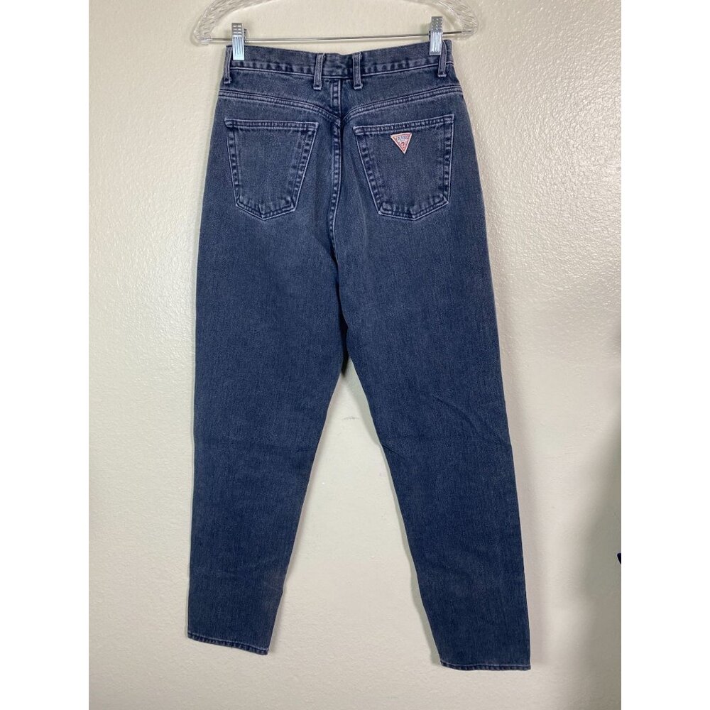 Guess Vintage Denim Jeans Womens Size 30 X28" Grayish blue Skinny retro